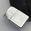 Bật Lửa Zippo Đồng Khối Mạ Chrome Venetian Logo Zippo, Bản Xuất Châu Âu Cực Hiếm Gặp Đời XV La Mã Năm 1999 ZL781