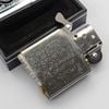 Bật Lửa Zippo Đồng Khối Mạ Chrome Venetian Logo Zippo, Bản Xuất Châu Âu Cực Hiếm Gặp Đời XV La Mã Năm 1999 ZL781