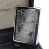 Bật Lửa Zippo Đồng Khối Mạ Chrome Venetian Logo Zippo, Bản Xuất Châu Âu Cực Hiếm Gặp Đời XV La Mã Năm 1999 ZL781