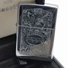 Bật Lửa Zippo Đồng Khối Mạ Chrome Venetian Logo Zippo, Bản Xuất Châu Âu Cực Hiếm Gặp Đời XV La Mã Năm 1999 ZL781