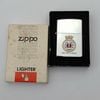 Bật Lửa Zippo Cổ Đồng Khối Mạ Chrome Bóng Chủ Đề Ăn Mòn Phủ Sơn Hiếm Gặp Năm 1983 Đời 7 Vạch Huyền ZC477