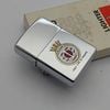 Bật Lửa Zippo Cổ Đồng Khối Mạ Chrome Bóng Chủ Đề Ăn Mòn Phủ Sơn Hiếm Gặp Năm 1983 Đời 7 Vạch Huyền ZC477