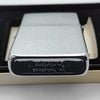 Bật Lửa Zippo Cổ Đồng Khối Mạ Chrome Phay Xước Chủ Đề Ăn Mòn Phủ Sơn Hiếm Gặp Năm 1980 Đời 2 Vạch Sắc ZC476