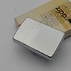 Bật Lửa Zippo Cổ Đồng Khối Mạ Chrome Phay Xước Chủ Đề Ăn Mòn Phủ Sơn Hiếm Gặp Năm 1980 Đời 2 Vạch Sắc ZC476