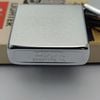 Bật Lửa Zippo Cổ Đồng Khối Mạ Chrome Phay Xước Chủ Đề Ăn Mòn Phủ Sơn Hiếm Gặp Năm 1980 Đời 2 Vạch Sắc ZC476