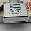Bật Lửa Zippo Cổ Đồng Khối Mạ Chrome Phay Xước Chủ Đề Ăn Mòn Phủ Sơn Hiếm Gặp Năm 1983 Đời 7 Vạch Huyền ZC482