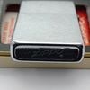 Bật Lửa Zippo Cổ Đồng Khối Mạ Chrome Phay Xước Chủ Đề Ăn Mòn Phủ Sơn Hiếm Gặp Năm 1976 Đời 6 Vạch Sắc ZC479