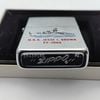 Bật Lửa Zippo Cổ Đồng Khối Mạ Chrome Phay Xước Chủ Đề Tàu Chiến Ăn Mòn Phủ Sơn Hiếm Gặp Năm 1978 Đời 4 Vạch Sắc ZC478