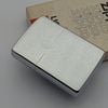 Bật Lửa Zippo Cổ Đồng Khối Mạ Chrome Phay Xước Chủ Đề Ăn Mòn Phủ Sơn Hiếm Gặp Năm 1982 Đời 8 Vạch Huyền ZC485