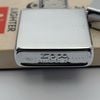 Bật Lửa Zippo Cổ Đồng Khối Mạ Chrome Phay Xước Chủ Đề Ăn Mòn Phủ Sơn Hiếm Gặp Năm 1982 Đời 8 Vạch Huyền ZC485