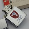 Bật Lửa Zippo Cổ Đồng Khối Mạ Chrome Phay Xước Chủ Đề Ăn Mòn Phủ Sơn Hiếm Gặp Năm 1982 Đời 8 Vạch Huyền ZC485