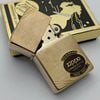 Bật Lửa Zippo Đồng Nguyên Khối Bản Chu Niên Đầu Tiên 1932 - 1982 Giá Trị Sưu Tầm Cao ZQH190