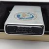 Bật Lửa Zippo Cổ Đồng Khối Mạ Chrome Phay Xước Chủ Đề Ăn Mòn Phủ Sơn Hiếm Gặp Năm 1981 Đời 1 Vạch Sắc ZC484
