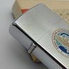 Bật Lửa Zippo Cổ Đồng Khối Mạ Chrome Phay Xước Chủ Đề Ăn Mòn Phủ Sơn Hiếm Gặp Năm 1981 Đời 1 Vạch Sắc ZC484