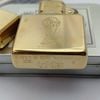 Bật Lửa Zippo Đồng Khối Khắc Ăn Mòn Chủ Đề Cup Prance 98 Hiếm Gặp, Đời XIII Sản Xuất Năm 1997 ZL779