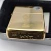 Bật Lửa Zippo Đồng Khối Khắc Ăn Mòn Chủ Đề Cup Prance 98 Hiếm Gặp, Đời XIII Sản Xuất Năm 1997 ZL779