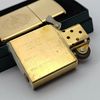 Bật Lửa Zippo Mạ Vàng 18K Gold Plated Chủ Đề Rất Hiếm Gặp, Đời III La Mã Sản Xuất Năm 1987 ZL777