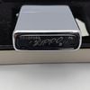Bật Lửa Zippo Cổ Đồng Khối Mạ Chrome Bóng Trơn Hiếm Gặp Năm 1979 Đời 3 Vạch Sắc ZC487