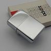 Bật Lửa Zippo Cổ Đồng Khối Mạ Chrome Bóng Trơn Hiếm Gặp Năm 1979 Đời 3 Vạch Sắc ZC487