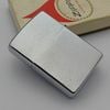 Bật Lửa Zippo Cổ Đồng Khối Mạ Chrome Phay Xước Chủ Đề Ăn Mòn Phủ Sơn Hiếm Gặp Năm 1974 Đời 8 Vạch Sắc ZC481