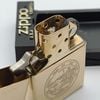 Bật Lửa Zippo Đồng Khối Bóng Khắc Ăn Mòn Chủ Đề Hiếm Gặp, Sản Xuất Năm 1997 Đời XIII La Mã ZL763