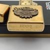Bật Lửa Zippo Đồng Khối Eblem Chủ Đề Hiếm Gặp, Đời XI La Mã Sản Xuất Năm 1995 ZL776