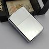 Bật Lửa Zippo Đồng Khối Mạ Chrome Bóng Khắc Ăn Mòn Chủ Đề Quân Sự Hiếm Gặp, Đời IV Sản Xuất Năm 1988 ZL765