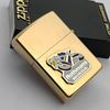 Bật Lửa Zippo Đồng Khối Trơn Bóng, Bản Chu Niên 1932 - 1991 Sản Xuất Năm 1991 ZL766