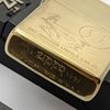 Bật Lửa Zippo Đồng Khối Phay Xước Khắc Ăn Mòn Chủ Đề Tàu Chiến Hiếm Gặp, Bản Chu Niên 1932 - 1991 Sản Xuất Năm 1991 ZL761