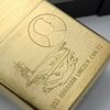 Bật Lửa Zippo Đồng Khối Phay Xước Khắc Ăn Mòn Chủ Đề Tàu Chiến Hiếm Gặp, Bản Chu Niên 1932 - 1991 Sản Xuất Năm 1991 ZL761