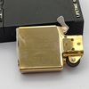 Bật Lửa Zippo Đồng Khối Phay Xước Khắc Ăn Mòn Chủ Đề Tàu Chiến Hiếm Gặp, Bản Chu Niên 1932 - 1991 Sản Xuất Năm 1991 ZL761