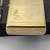 Bật Lửa Zippo Đồng Khối Phay Xước Khắc Ăn Mòn Chủ Đề Tàu Chiến Hiếm Gặp, Bản Chu Niên 1932 - 1991 Sản Xuất Năm 1991 ZL761