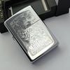 Bật Lửa Zippo Đồng Khối Mạ Chrome Venetian Marlboro Chính Hãng Bản Xuất Châu Âu Hiếm Gặp Đời XV La Mã Năm 1999 ZL768