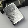 Bật Lửa Zippo Đồng Khối Mạ Chrome Venetian Marlboro Chính Hãng Bản Xuất Châu Âu Hiếm Gặp Đời XV La Mã Năm 1999 ZL768
