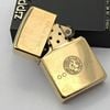 Bật Lửa Zippo Đồng Khối Bóng Khắc Ăn Mòn Chủ Đề Hiếm Gặp, Bản Chu Niên 1932 - 1990 Sản Xuất Năm 1990 ZL770