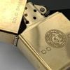 Bật Lửa Zippo Đồng Khối Bóng Khắc Ăn Mòn Chủ Đề Hiếm Gặp, Bản Chu Niên 1932 - 1990 Sản Xuất Năm 1990 ZL770