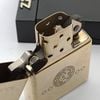 Bật Lửa Zippo Đồng Khối Bóng Khắc Ăn Mòn Chủ Đề Hiếm Gặp, Bản Chu Niên 1932 - 1990 Sản Xuất Năm 1990 ZL770