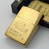 Bật Lửa Zippo Đồng Khối Phay Xước Khắc Ăn Mòn Chủ Đề Hiếm Gặp, Bản Chu Niên 1932 - 1991 Sản Xuất Năm 1991 ZL760