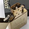 Bật Lửa Zippo Đồng Khối Phay Xước Khắc Ăn Mòn Chủ Đề Hiếm Gặp, Bản Chu Niên 1932 - 1991 Sản Xuất Năm 1991 ZL760
