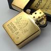 Bật Lửa Zippo Đồng Khối Phay Xước Khắc Ăn Mòn Chủ Đề Hiếm Gặp, Bản Chu Niên 1932 - 1991 Sản Xuất Năm 1991 ZL760