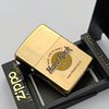 Bật Lửa Zippo Đồng Khối Chủ Đề Hard Rock Cafe Hiếm Gặp, Bản Chu Niên 1932 - 1990 Sản Xuất Năm 1990 ZL775