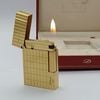 Bật Lửa Dupont Bọc Vàng Vân Sọc Chữ Nhật Sang Trọng DP173
