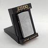 Bật Lửa Zippo Đồng Khối Mạ Chrome Khắc Ăn Mòn Chủ Đề Venetian Bản Slim Hiếm Gặp, Sản Xuất Năm 1995 Đời XI La Mã ZL772