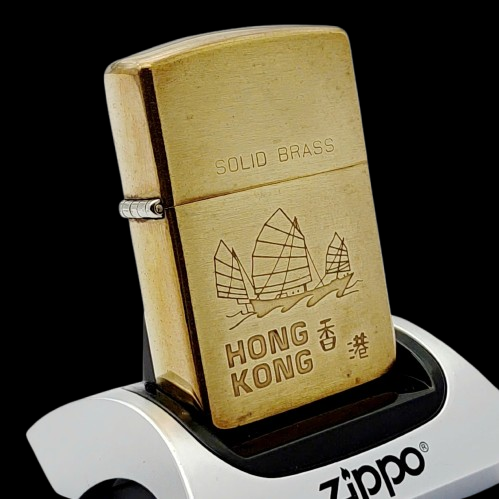 Bật Lửa Zippo Đồng Khối Phay Xước Khắc Ăn Mòn Chủ Đề Hiếm Gặp, Bản Chu Niên 1932 - 1991 Sản Xuất Năm 1991 ZL760