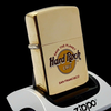 Bật Lửa Zippo Đồng Khối Chủ Đề Hard Rock Cafe Hiếm Gặp, Bản Chu Niên 1932 - 1990 Sản Xuất Năm 1990 ZL775