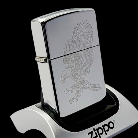 Bật Lửa Zippo Herlay Davision Chủ Đề Hiếm Gặp, Đời XIII La Mã Sản Xuất Năm 1997 ZL780