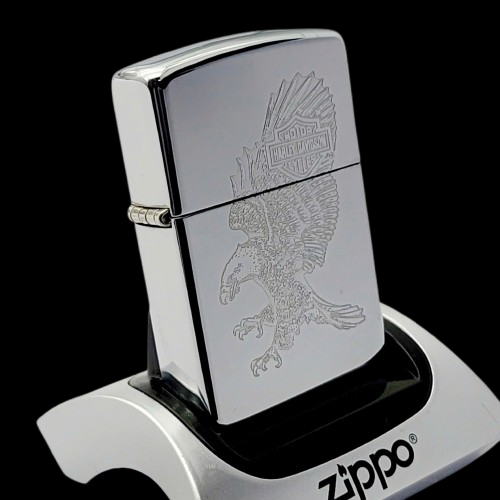 Bật Lửa Zippo Herlay Davision Chủ Đề Hiếm Gặp, Đời XIII La Mã Sản Xuất Năm 1997 ZL780