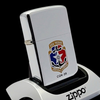 Bật Lửa Zippo Cổ Đồng Khối Mạ Chrome Bóng Chủ Đề Ăn Mòn Phủ Sơn Hiếm Gặp Năm 1975 Đời 7 Vạch Sắc ZC483