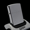 Bật Lửa Zippo Đồng Khối Mạ Chrome Bóng Khắc Ăn Mòn Chủ Đề Cowboy Hiếm Gặp, Sản Xuất Năm 1996 Đời XII La Mã ZL762