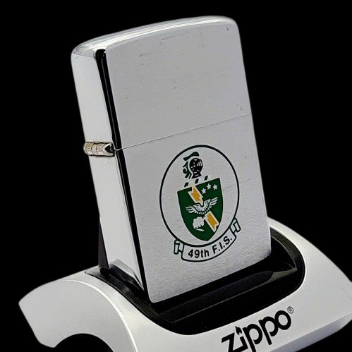 Bật Lửa Zippo Cổ Đồng Khối Mạ Chrome Phay Xước Chủ Đề Ăn Mòn Phủ Sơn Hiếm Gặp Năm 1976 Đời 6 Vạch Sắc ZC479